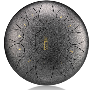 Lotus tongue drum 12" 13 ton Hluru-Huashu THL13-12-Meteorite